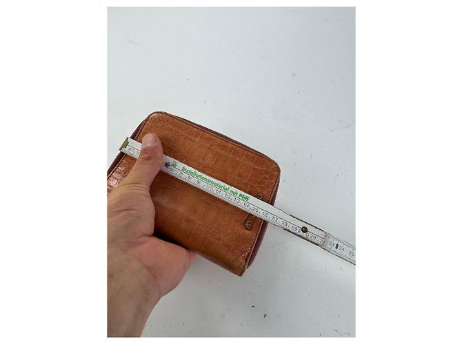 Vintage Miu Miu Leather organizer Orange - view 11