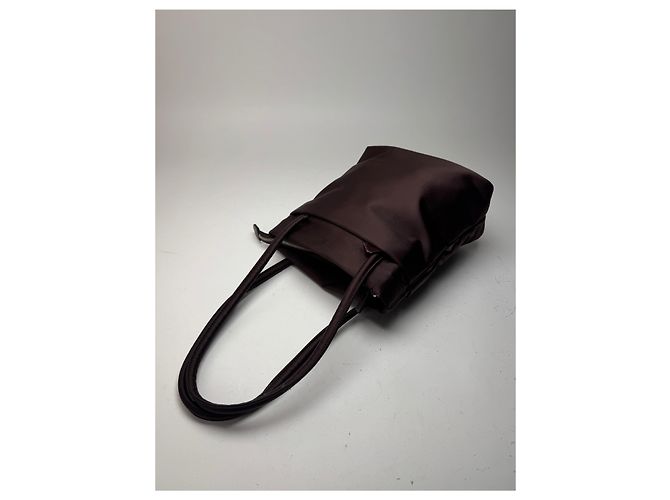 Bolsa de poliéster vintage Issey Miyake roxa Roxo - vista 10