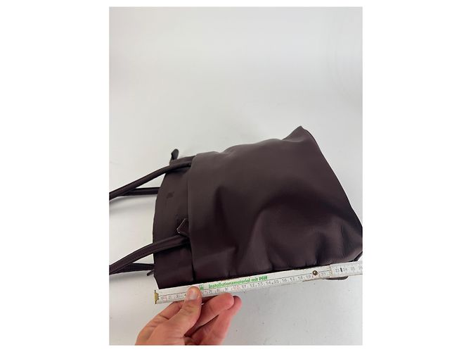 Bolsa de poliéster vintage Issey Miyake roxa Roxo - vista 12