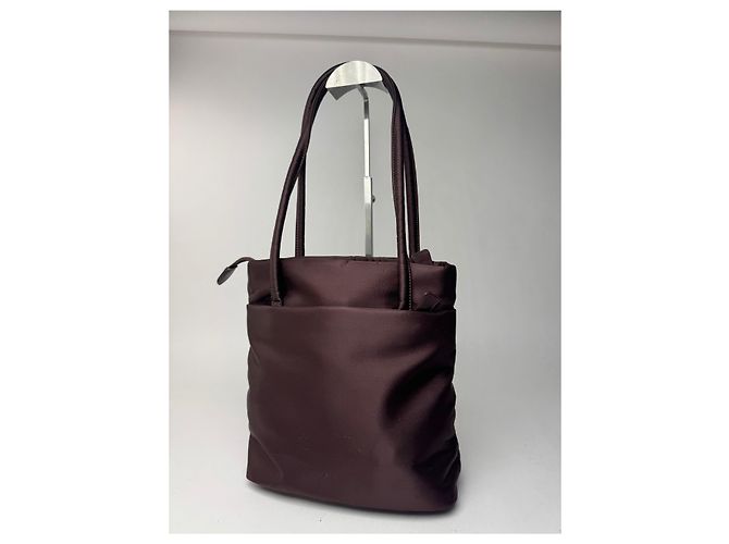 Bolsa de poliéster vintage Issey Miyake roxa Roxo - vista 3