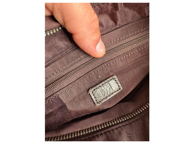 Bolsa de poliéster vintage Issey Miyake roxa Roxo - vista 4