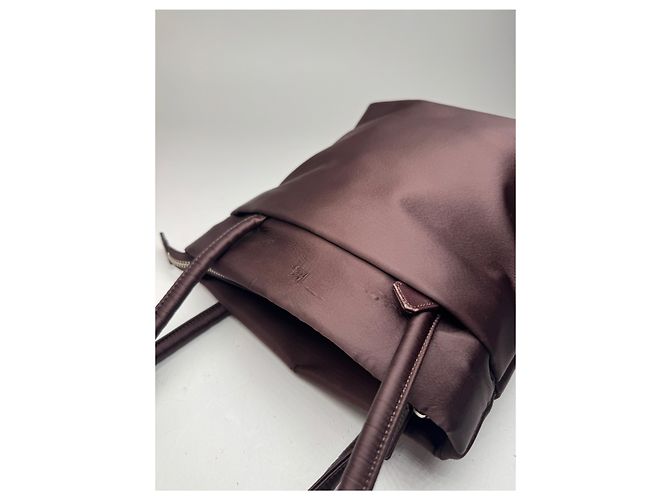 Bolsa de poliéster vintage Issey Miyake roxa Roxo - vista 5