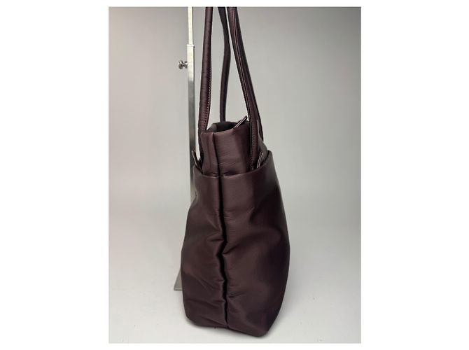 Bolsa de poliéster vintage Issey Miyake roxa Roxo - vista 7