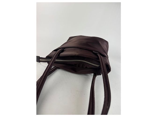 Bolsa de poliéster vintage Issey Miyake roxa Roxo - vista 9