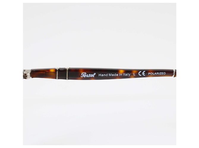 Persol Havana/Brown Polarized Sunglasses - view 5