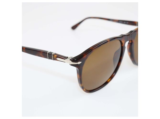 Persol Havana/Brown Polarized Sunglasses - view 6
