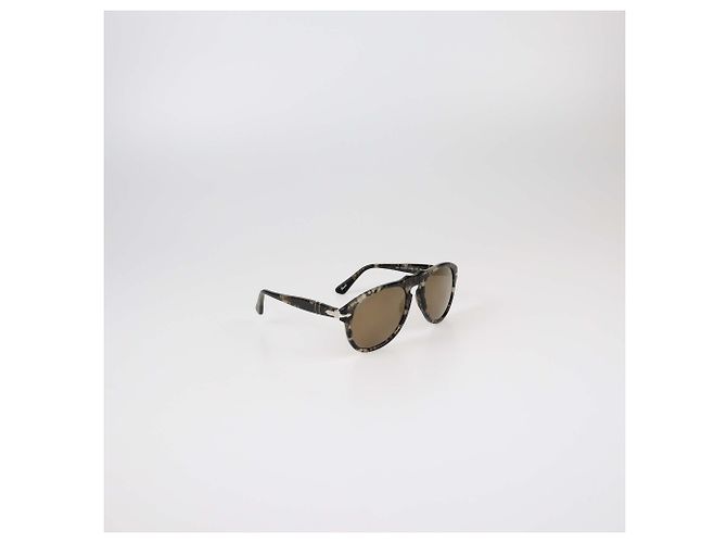 Persol Beige Schildpatt/Gold Spiegel Sonnenbrille Golden - Ansicht 2