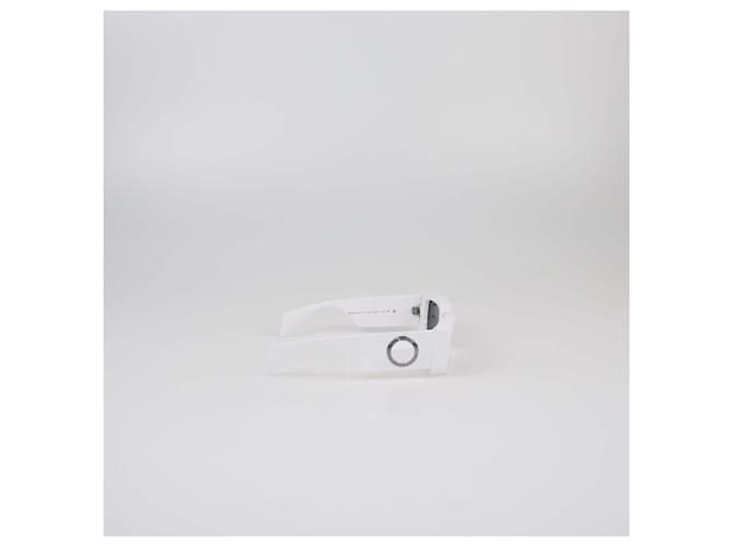 Versace White/Black Rectangular Sunglasses - view 3