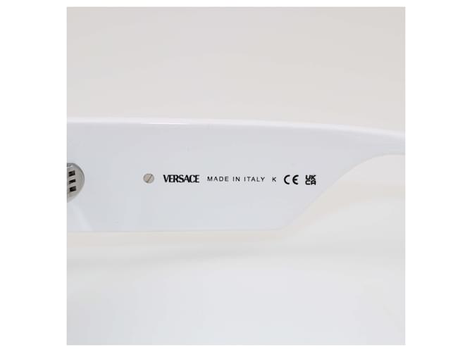 Versace White/Black Rectangular Sunglasses - view 5