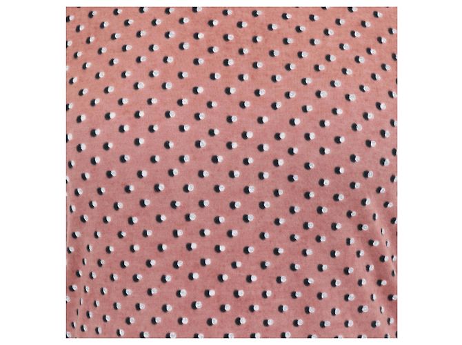 Camiseta de cuello redondo con estampado de puntos rosas Louis Vuitton - vista 4