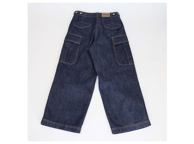 Jeans cargo DO2 8 azul oscuro Christian Dior - vista 2