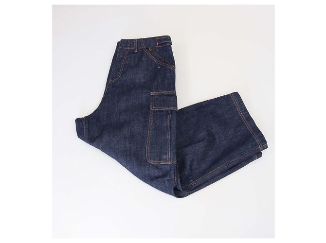 Jeans cargo DO2 8 azul oscuro Christian Dior - vista 3