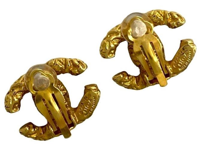 Orecchini a clip in oro Chanel Coco Mark D'oro - vista 5