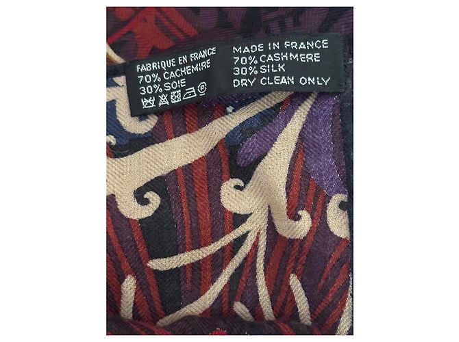 Chale Hermès 140 Tyger Tyger Multicor - vista 10