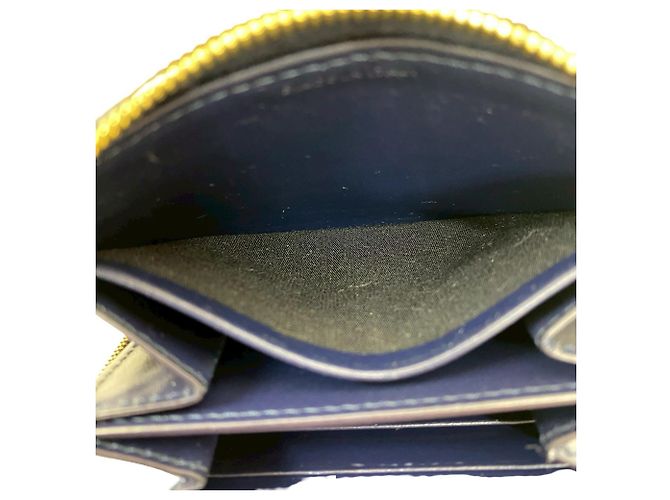 Céline Celine C Charm Kompaktgeldbörse Marineblau - Ansicht 9