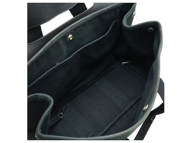 Hermès Hermes Valparaiso MM Handtasche Tote Bag Schwarz - Ansicht 9