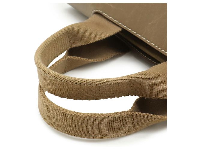Hermès Borsa tote Hermes Valparaiso PM Taupe - vista 5