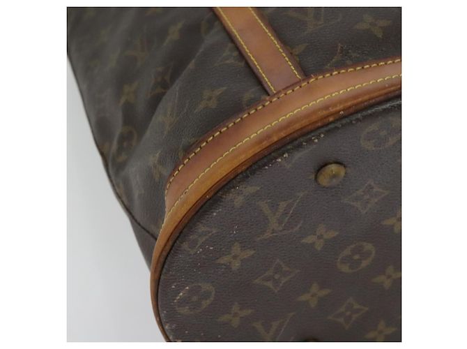 LOUIS VUITTON Borsa a Spalla Monogram Bucket GM M42236 LV Auth 52335 Monogramma - vista 10