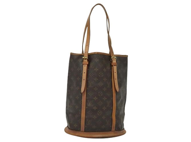 LOUIS VUITTON Borsa a Spalla Monogram Bucket GM M42236 LV Auth 52335 Monogramma - vista 13