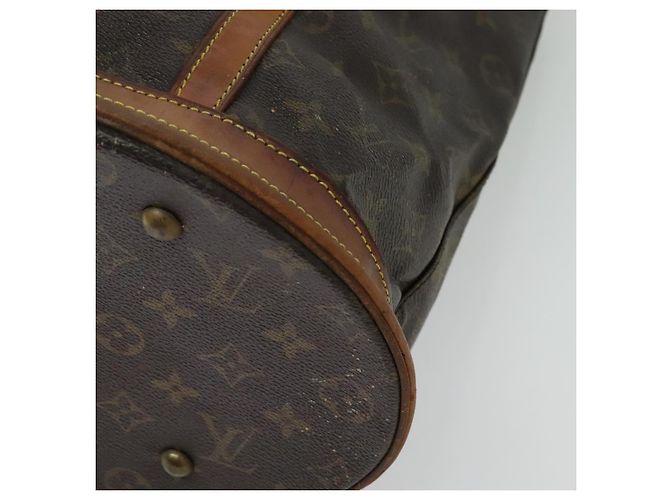 LOUIS VUITTON Borsa a Spalla Monogram Bucket GM M42236 LV Auth 52335 Monogramma - vista 15