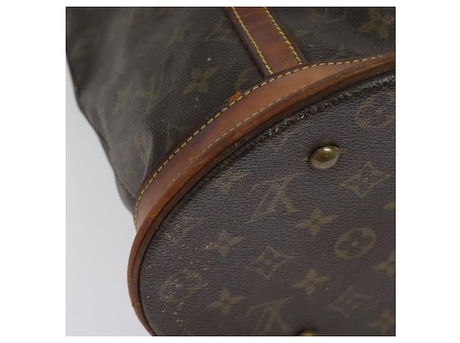 LOUIS VUITTON Borsa a Spalla Monogram Bucket GM M42236 LV Auth 52335 Monogramma - vista 16