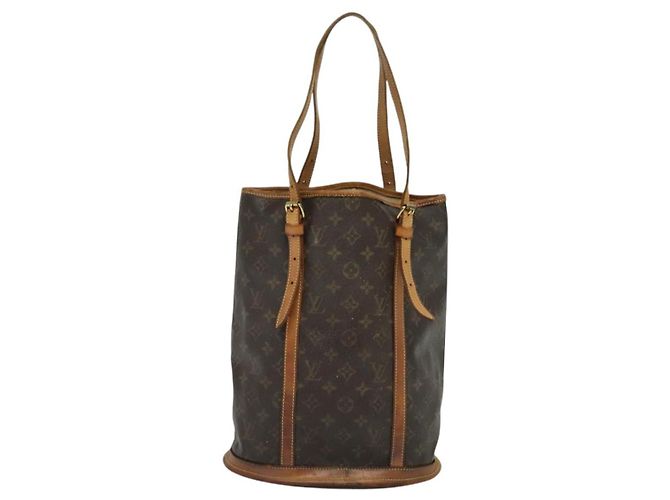 LOUIS VUITTON Borsa a Spalla Monogram Bucket GM M42236 LV Auth 52335 Monogramma - vista 2