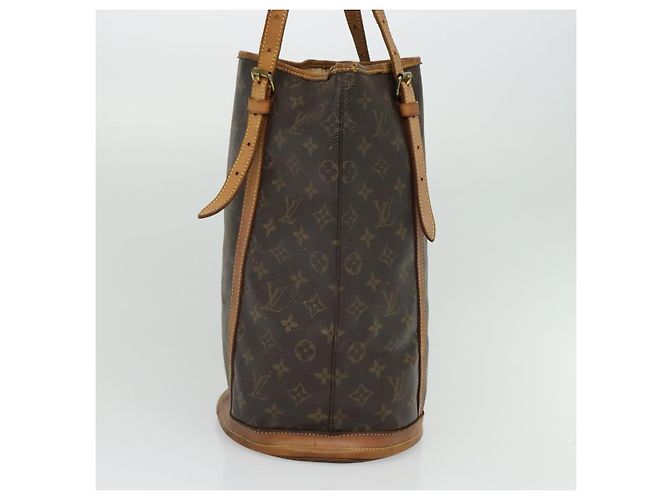 LOUIS VUITTON Borsa a Spalla Monogram Bucket GM M42236 LV Auth 52335 Monogramma - vista 3