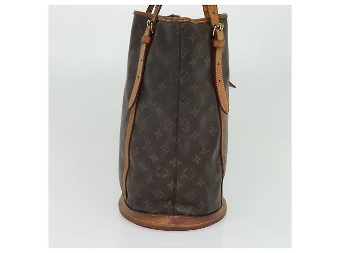 LOUIS VUITTON Borsa a Spalla Monogram Bucket GM M42236 LV Auth 52335 Monogramma - vista 4