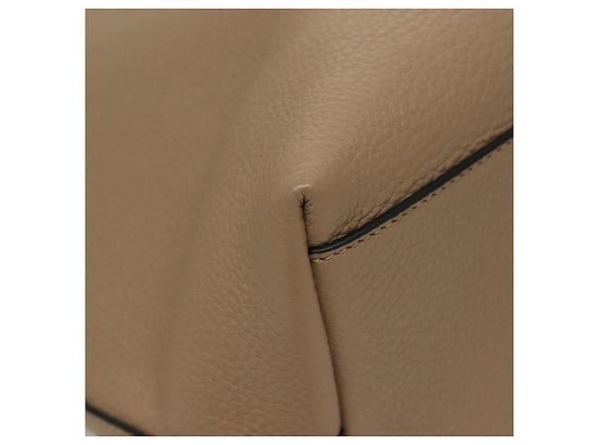 Versace Borsa Tote in Pelle Beige Oro Auth am8882 D'oro - vista 15