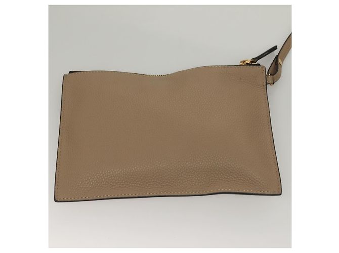 Versace Borsa Tote in Pelle Beige Oro Auth am8882 D'oro - vista 22