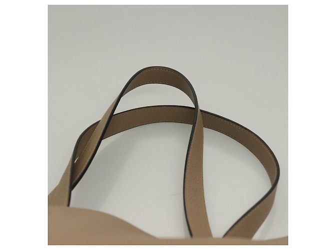 Versace Borsa Tote in Pelle Beige Oro Auth am8882 D'oro - vista 8