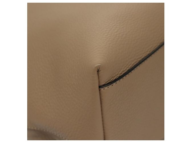 Versace Borsa Tote in Pelle Beige Oro Auth am8882 D'oro - vista 9