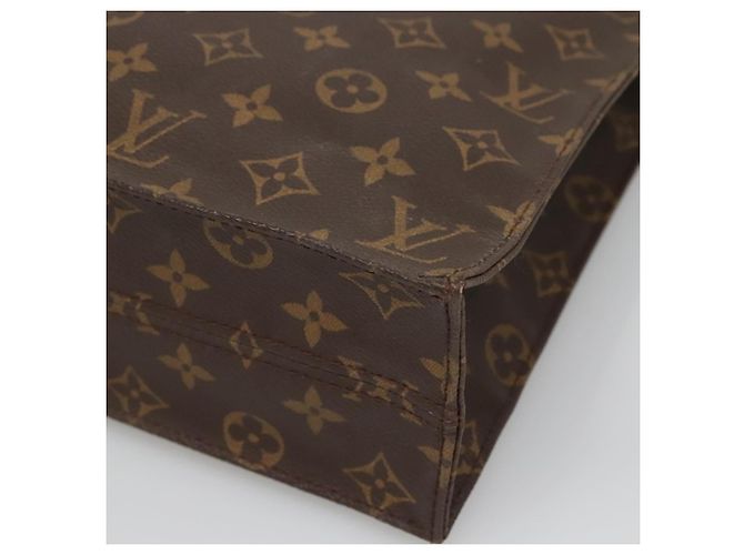 LOUIS VUITTON Borsa Sac Plat Monogram M51140 LV Auth 134040 Monogramma - vista 15