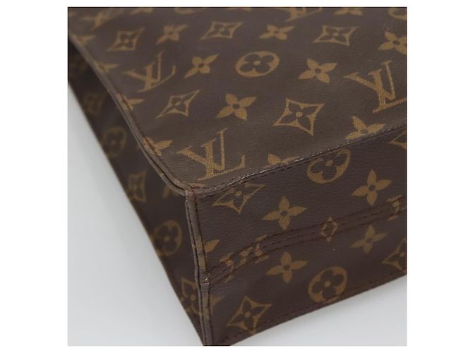 LOUIS VUITTON Borsa Sac Plat Monogram M51140 LV Auth 134040 Monogramma - vista 16