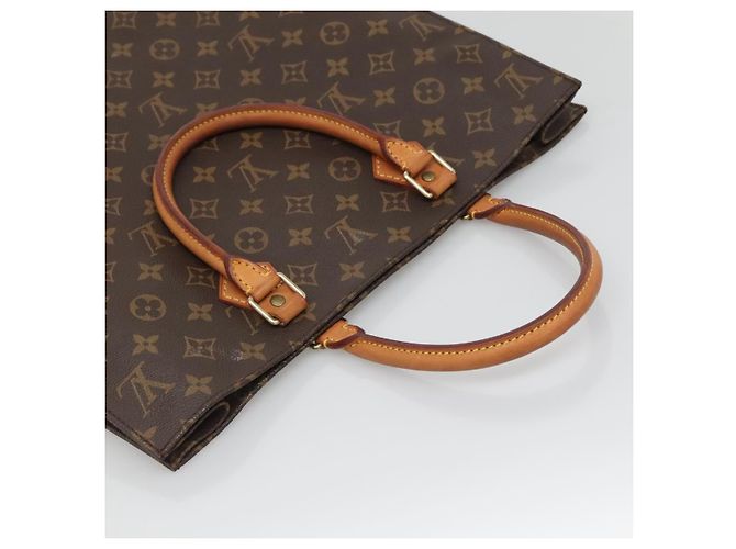 LOUIS VUITTON Borsa Sac Plat Monogram M51140 LV Auth 134040 Monogramma - vista 6
