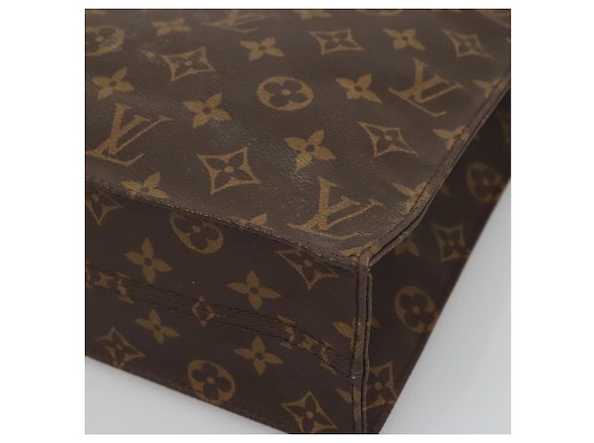 LOUIS VUITTON Borsa Sac Plat Monogram M51140 LV Auth 134040 Monogramma - vista 9