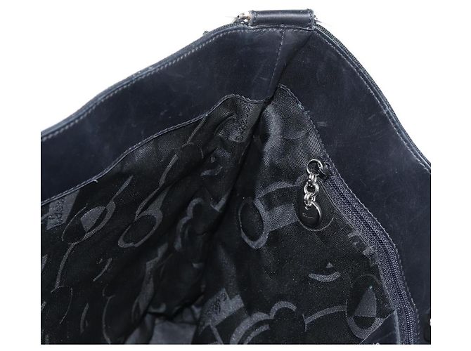 Borsa a Spalla Vala in Tela Nera e Argento di Salvatore Ferragamo Auth bs27291 Nero - vista 18