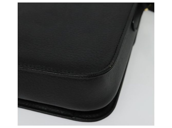 Autre Marque Borsa a Spalla Burberrys in Pelle Nera e Oro Auth ep9991 Nero D'oro - vista 16