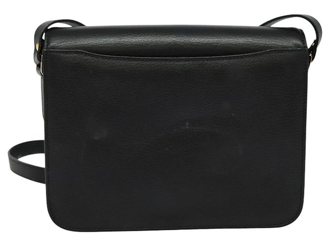 Autre Marque Borsa a Spalla Burberrys in Pelle Nera e Oro Auth ep9991 Nero D'oro - vista 2