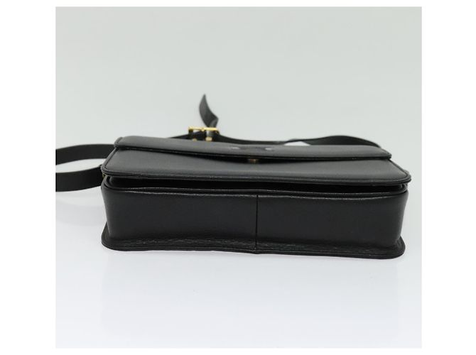 Autre Marque Borsa a Spalla Burberrys in Pelle Nera e Oro Auth ep9991 Nero D'oro - vista 5