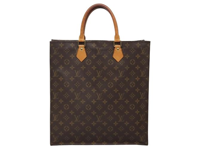 LOUIS VUITTON Borsa Sac Plat Monogram M51140 LV Auth ar13724 Monogramma - vista 13