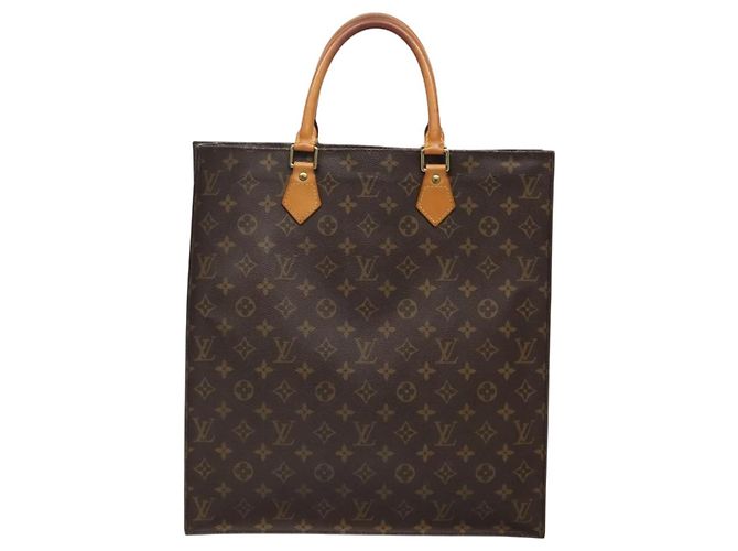 LOUIS VUITTON Borsa Sac Plat Monogram M51140 LV Auth ar13724 Monogramma - vista 2