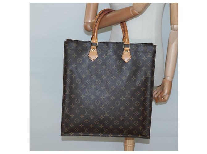 LOUIS VUITTON Borsa Sac Plat Monogram M51140 LV Auth ar13724 Monogramma - vista 20
