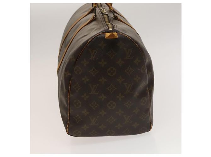 LOUIS VUITTON Borsa Boston Monogram Keepall 45 M41428 LV Auth 135596 Monogramma - vista 3