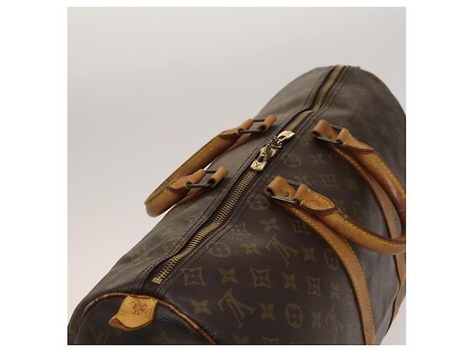 LOUIS VUITTON Borsa Boston Monogram Keepall 45 M41428 LV Auth 135596 Monogramma - vista 6