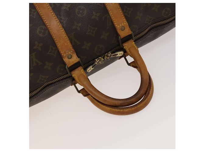 LOUIS VUITTON Borsa Boston Monogram Keepall 45 M41428 LV Auth 135596 Monogramma - vista 7