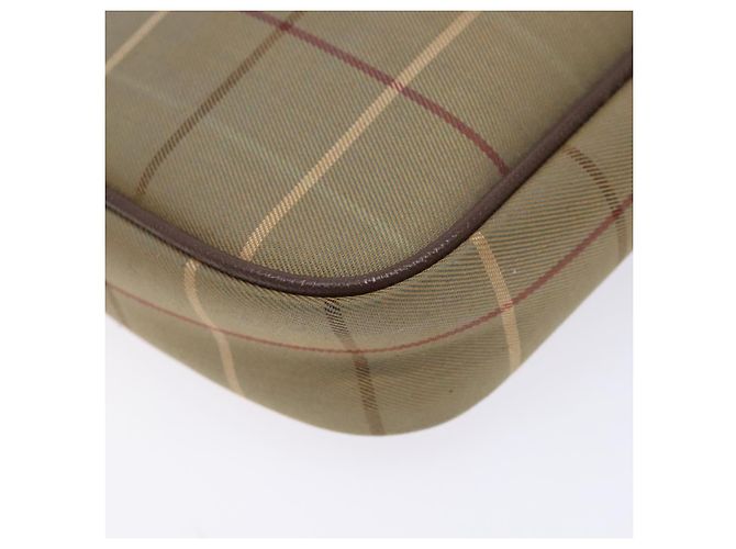 Autre Marque Borsa a Spalla Burberrys Nova Check in Tela Beige Oro Auth ep9949 D'oro - vista 14