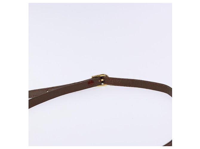 Autre Marque Borsa a Spalla Burberrys Nova Check in Tela Beige Oro Auth ep9949 D'oro - vista 8