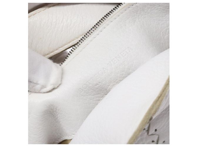 Autre Marque Borsa a Spalla in Pelle Bianca Auth yk18912 di BOTTEGA VENETA Bianco - vista 18