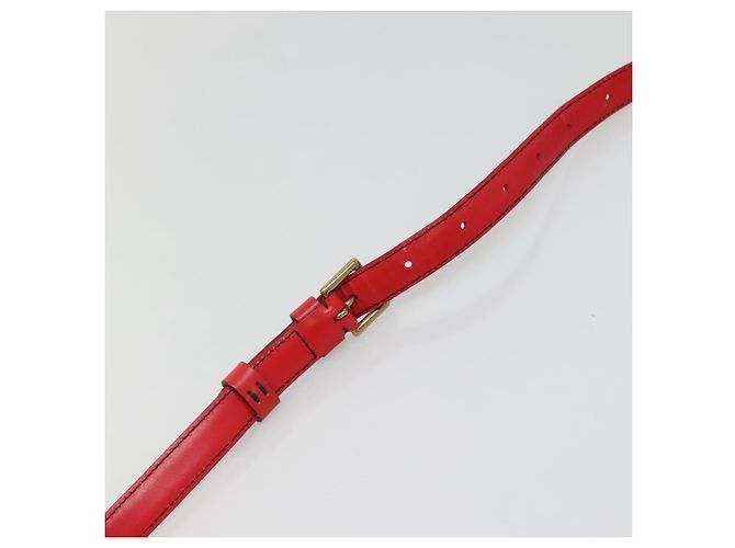 LOUIS VUITTON Borsa a Spalla Epi Saint Cloud GM Rossa M52197 LV Auth 135874 Rosso - vista 7